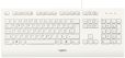 Logitech K280e Pro Kabelgebundene Business Tastatur QWERTZ Weiß