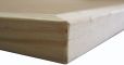 Idena 568016 – Pinnwand/Whiteboard mit Holzrahmen, inklusive 2 Schrauben, zur Wandmontage geeignet, ca. 40 x 60 cm groß, ideal als Dekoration und für den Arbeitsplatz