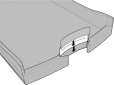 HAN Schubladenbox IMPULS 2.0 – innovatives, attraktives Design in höchster Qualität. Mit 4 offenen Schubladen für DIN A4/C4, weiß-hellblau, 1013-54