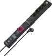 Brennenstuhl 1951150500 Steckdosenleiste Premium-Line 60.000A, 5-fach Premium-Line Steckdosenleiste 5-fach mit Überspannungsschutz und Main-Follow Funktion (Mehrfachsteckdose mit 3m Kabel und Schalter, Steckdosenleiste Wandmontage, Made in Germany)