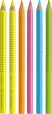 Faber-Castell Textmarker Jumbo Grip Neon 5er Set