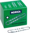 Norica 2262 - Briefklammern mit Kugelenden, geschwellt, 77 mm, 100 Stück