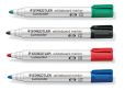 STAEDTLER Whiteboard-Marker Lumocolor, Rundspitze ca. 2 mm Linienbreite, Set mit 4 Farben, hohe Qualität Made in Germany, trocken und rückstandsfrei abwischbar von Whiteboards, 351 WP4