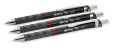 rOtring Tikky Druckbleistift Set | 0,35mm, 0.5mm und 0,7mm | Schwarz | 3-teiliges Set