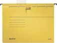 Leitz 1984 Hängehefter ALPHA® - kfm. Heftung, Pendarec-Karton, 5 Stück, gelb