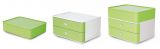 HAN SMART-BOX ALLISON – kompakte Design-Schubladenbox mit 2 Schubladen, hochglänzend und in Premium-Qualität, lime green, 1120-80