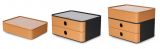 HAN SMART-ORGANIZER ALLISON – praktische Utensilienbox mit Innenschale und Deckel, caramel brown, 1110-83