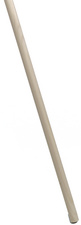 Nölle Holz-Besenstiel mit Metallgewinde , Durchmesser: 24 mm