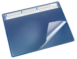 Läufer Schreibunterlage DURELLA SOFT, 500 x 650 mm, blau