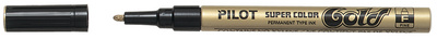 PILOT Permanent-Marker SUPER COLOR, feine Spitze, weiß