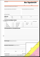 sigel Formularbuch Aufmaßbuch, DIN A4, 50 Blatt