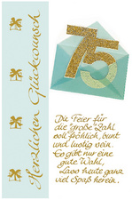 SUSY CARD Geburtstagskarte - 30. Geburtstag Briefumschlag