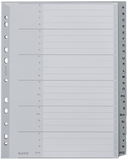 LEITZ Kunststoff-Register, A-Z, A4 Überbreite, 24-teilig