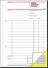 sigel Formularbuch Bestellung, A5, 2 x 50 Blatt