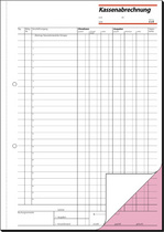 sigel Formularbuch Ausgabebeleg, A6 quer, 50 Blatt