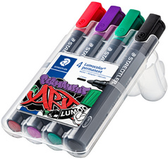 STAEDTLER Lumocolor Permanent-Marker 352, 8er Etui