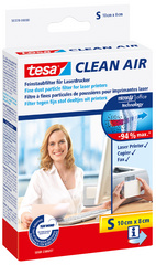 tesa Feinstaubfilter CLEAN AIR, Größe L, Maße: 140 x 100mm