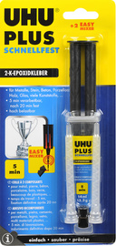 UHU 2-Komponenten-Klebstoff plus schnellfest, 35 g in Tube