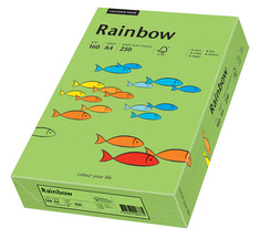PAPYRUS Multifunktionspapier Rainbow, A4, 160 g/qm, grün