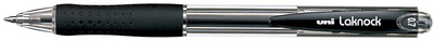 uni-ball Druckkugelschreiber Laknock, schwarz, medium