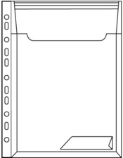 LEITZ Sicht-/Prospekthülle CombiFile Maxi, A4, PP, blau