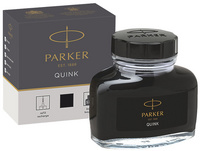 PARKER Tintenflacon QUINK, Inhalt: 57 ml, schwarz-blau