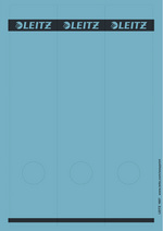LEITZ Ordnerrücken-Etikett, 61 x 285 mm, lang, breit, gelb
