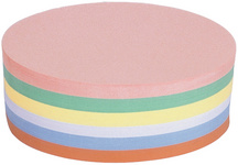 magnetoplan Moderationskarten oval, 190 x 110 mm