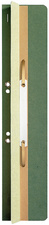 LEITZ Heftrücken, 65 x 305 mm, Manilakarton, grün, mit
