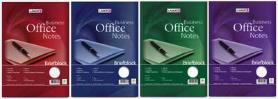 LANDRÉ Briefblock Business Office Notes, DIN A4, kariert