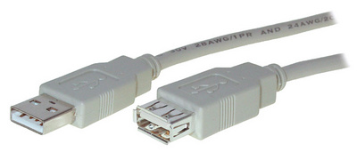 shiverpeaks BASIC-S USB 2.0 Kabel, A-Stecker - A-Kupplung