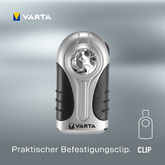 VARTA Taschenlampe LED Silver Light, inkl. 3 x AAA Micro