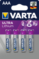 VARTA Lithium Batterie ULTRA LITHIUM, Micro (AAA)