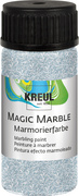 KREUL Marmorierfarbe Magic Marble, glitzer-silber, 20 ml