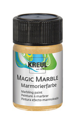 KREUL Marmorierfarbe Magic Marble, gold, 20 ml
