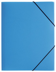 PAGNA Eckspannermappe Trend Colours, DIN A3, blau