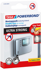 tesa Powerbond Montage-Klebepads, 20 mm x 60 mm
