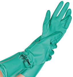 HYGOSTAR Nitril-Universal-Handschuh PROFESSIONAL, XL, grün