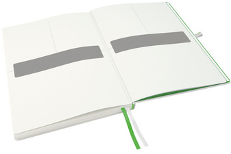 LEITZ Notizbuch Complete, DIN A5, kariert, schwarz
