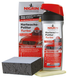 NIGRIN Performance Hartwachs-Politur Turbo, 300 ml