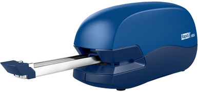 Rapid Elektro-Heftgerät Fixativ 10BX, blau