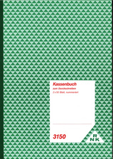 RNK Verlag Kassenbuch, DIN A4, mit Umsatzsteuererfassung