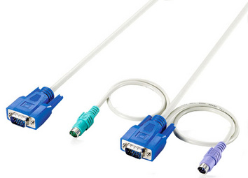 shiverpeaks BASIC-S KVM Kabel-Set für PS/2, 1,8 m