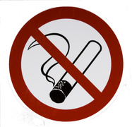 SMARTBOXPRO Hinweisschild Rauchen verboten, selbstklebend