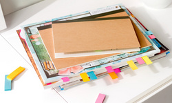 Post-it Pagemarker aus Papier, 12,7x44,4 mm, farbig sortiert