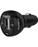 VARTA USB-KFZ-Ladegerät Car Power, 2 x USB Kupplung