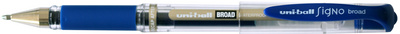 uni-ball Gelschreiber SIGNO broad (UM153C), schwarz