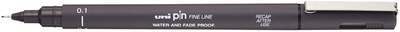 uni-ball Fineliner PIN 01200 GF, dark grey