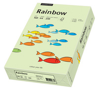 PAPYRUS Multifunktionspapier Rainbow, A4, 160 g/qm, hellgrün