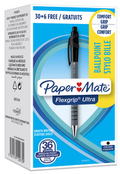 Paper:Mate Druckkugelschreiber FlexGrip Ultra, blau